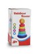 Rainbow Tower Tumbler Wooden Stacking Rings &ndash; Educational Toy for Kids 0-3 Years