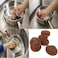 Stainless Steel Scourer, Pack of 6 Kitchen Cleaning Cleaner, Metal Scourer for Heavy Duty Cleaning, Removing Tough Dirt