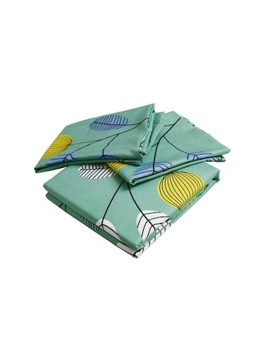 3-Piece Double Size Bedsheet Set &ndash; 1 Bedsheet &amp; 2 Pillowcases, Soft Polyester, Easy Care