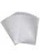 A4 L-Shape Clear Folder, 150 Micron, 210mm x 297mm, 100pcs/Pack &ndash; Durable Plastic Sleeves