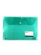 Document Folder with Name Card Slot & Button Closure – Assorted Colours, 0.12mm Durable PP