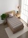 2-Piece Single Cotton Bedsheet Set 180 TC &ndash; Soft, Breathable with 1 Pillow Cover