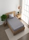2-Piece Single Cotton Bedsheet Set 180 TC &ndash; Soft, Breathable 100% Cotton with Pillow Cover