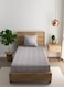 2-Piece Single Cotton Bedsheet Set 180 TC &ndash; 100% Cotton, Soft &amp; Breathable with Pillow Cover