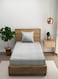 2-Piece Single Polyester Bedsheet Set – Soft, Durable with 1 Pillow Case & 1 Bedsheet