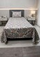2-Piece Single Cotton Bedsheet Set 180 TC &ndash; Soft, Breathable with 1 Pillow Cover