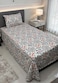 2-Piece Single Cotton Bedsheet Set 180 TC &ndash; Soft, Breathable with 1 Pillow Cover