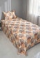 2-Piece Single Cotton Bedsheet Set 180 TC &ndash; Soft, Breathable with 1 Pillow Cover