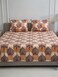 3-Piece King Size 180 TC Flat Bedsheet And Pillow Case Set Includes 1x Bedsheet 220x240 cm, 2x Pillow Cases 50x75 cm