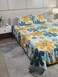 3-Piece King Size 180 TC Flat Bedsheet And Pillow Case Set Includes 1x Bedsheet 220x240 cm, 2x Pillow Cases 50x75 cm