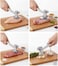 Double-Sided Meat Tenderizer Hammer &ndash; Heavy Duty Meat Mallet Kitchen Pounder Tool with Comfortable Grip Handle for Steak, Beef, Poultry, Fish &amp; Frozen Cuts