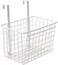 Multifunctional Storage Basket Kitchen Storage Rack Over The Cabinet Door Wire Storage Basket-(White OR Black)