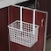 Multifunctional Storage Basket Kitchen Storage Rack Over The Cabinet Door Wire Storage Basket-(White OR Black)
