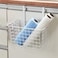 Multifunctional Storage Basket Kitchen Storage Rack Over The Cabinet Door Wire Storage Basket-(White OR Black)