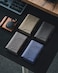 VULKIT Pop up Card Wallet with AirTag Holder RFID Blocking Credit Card Holder with Banknote Compartment &amp; ID Window for Men (Navy)