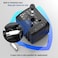 SAUNORCH Universal International Travel Power Adapter W/High Speed 2.4A USB-A, 3.0A USB-C Wall Charger, European Adapter, Worldwide AC Outlet Plugs Adapters for Europe, UK, US, AU, Asia-Black
