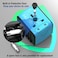 SAUNORCH Universal International Power Travel Plug Adapter, 5 in 1 European Travel Plug Adapter W/ 3.5A 2xUSB-A and 2xUSB C Wall Charger and Worldwide AC Outlet for Europe USA UK AUS Asia
