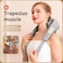 ECVV Trapezius Massage Shawl, Neck and Back Massager, Electric Hot Kneading Massage Shoulder and Neck, 6D Massager Soothing Full Shoulder and Neck
