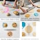 Stainless Steel Rolling Pin &ndash; Lightweight, Professional Dough Roller, Non-Stick &amp; Keeps Dough Cool, Ideal for Baking, Fondant, Pie Crust, Pizza &amp; Cookies