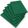 6 PCS Scouring Pads Dish Scrubber Scourer Pads Heavy Duty Household Dish Washing Reusable Pad Scouring Pad Non Scratch Multipurpose Product for Home Kitchen Bathroom Utensils Cleaning Sink Scrub