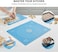 Silicone Baking Mat for Rolling Pastry Dough Food Grade Silicone Non-stick and Non-Slip Sheet Baking Supplies for Bake Pizza Cake
