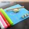 Silicone Baking Mat for Rolling Pastry Dough Food Grade Silicone Non-stick and Non-Slip Sheet Baking Supplies for Bake Pizza Cake
