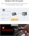 4K@60Hz HDMI Switch 3 in 1 out Aluminum Alloy【with 4FT HDMI 2.0 Cable】 avedio links HDMI Selector Switch, 4K HDMI Switch Box Supports HDCP2.2, HDR10, 18Gbps