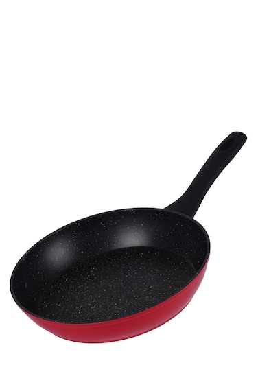 Cookline Forged Nonstick Fry Pan   Induction Base   24 cm   Red