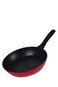 Cookline Forged Nonstick Fry Pan   Induction Base   28 cm   Red