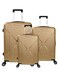 EAGLE EXPRESS EXPEDITION ABS HARD TROLLEY 20,24,28 inch 3 Piece Set GOLD