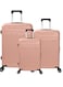 EAGLE EXPRESS DEFENDER ABS HARD TROLLEY 20,24,28 inch 3 Piece Set BABY PINK