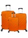 EAGLE EXPRESS ROBUST ABS HARD TROLLEY 20,24,28 inch 3 Piece Set ORANGE