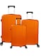 EAGLE EXPRESS PATRON ABS HARD TROLLEY 20,24,28 inch 3 Piece Set ORANGE