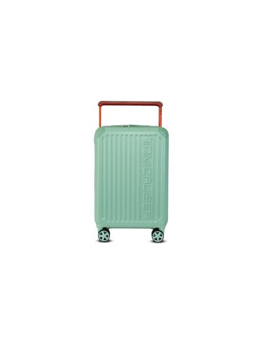TOM CRUISER Wider Hard Trolley 20 Inch Green - Durable &amp; Stylish Luggage for Travel