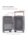 TOM CRUISER Wider Hard Trolley 20 Inch Silver - Premium &amp; Durable Luggage for Travel
