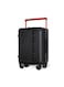 TOM CRUISER Wider Hard Trolley 20 Inch Black - Stylish &amp; Durable Travel Luggage
