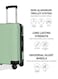 TOM CRUISER Jet Setter Hard Trolley 20 Inch Green - Premium &amp; Durable Travel Luggage