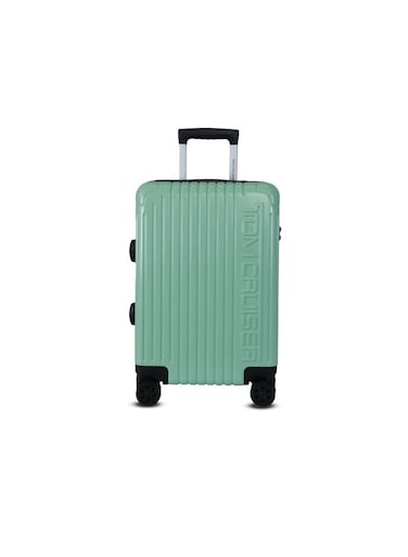 TOM CRUISER Jet Setter Hard Trolley 20 Inch Green - Premium &amp; Durable Travel Luggage