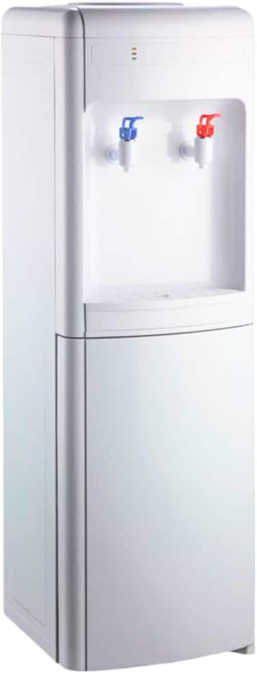 AFRA TOP LOADING WATER DISPENSER 2 TAP COVER CABINET 550W HEATING POWER COOLING POWER 90W (AF-9050WDWH)