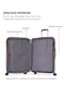 TOM CRUISER Grand Tour Hard Trolley 20 Inch with 16 Inch Vanity Case White - Durable Travel Luggage Set for Men &amp; Women