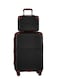 TOM CRUISER Grand Tour Trolley 20 Inch Black - Compact &amp; Durable Luggage for Travel