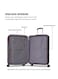 TOM CRUISER Grand Tour Trolley 28 Inch Black - Large &amp; Durable Travel Luggage