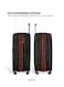TOM CRUISER Grand Tour Trolley 28 Inch Black - Large &amp; Durable Travel Luggage