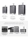 TOM CRUISER Space Trolley 20 Inch Gray - Compact &amp; Durable Travel Luggage