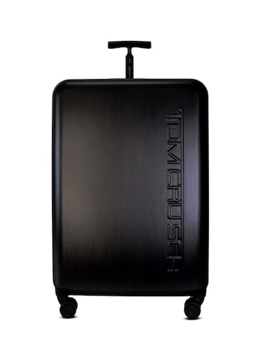 TOM CRUISER Space Trolley 24 Inch Black - Durable &amp; Spacious Luggage for Travel