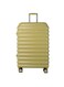 TOM CRUISER Cloud Hard Trolley 24 Inch Yellow - Durable &amp; Spacious Travel Luggage