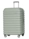 TOM CRUISER Cloud Hard Trolley 24 Inch Green - Durable &amp; Spacious Luggage for Travel