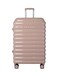 TOM CRUISER Cloud Hard Trolley 20 Inch Pink - Compact &amp; Durable Travel Luggage