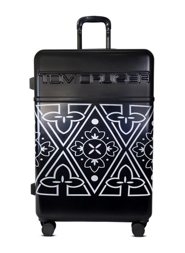 TOM CRUISER Vision Hard Trolley 24 Inch Black - Durable &amp; Spacious Travel Luggage