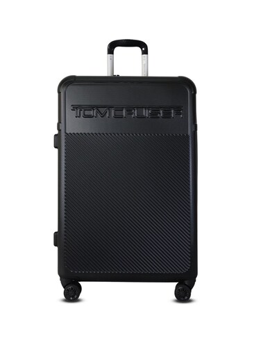 TOM CRUISER Story Hard Trolley 24 Inch Black - Durable &amp; Spacious Travel Luggage